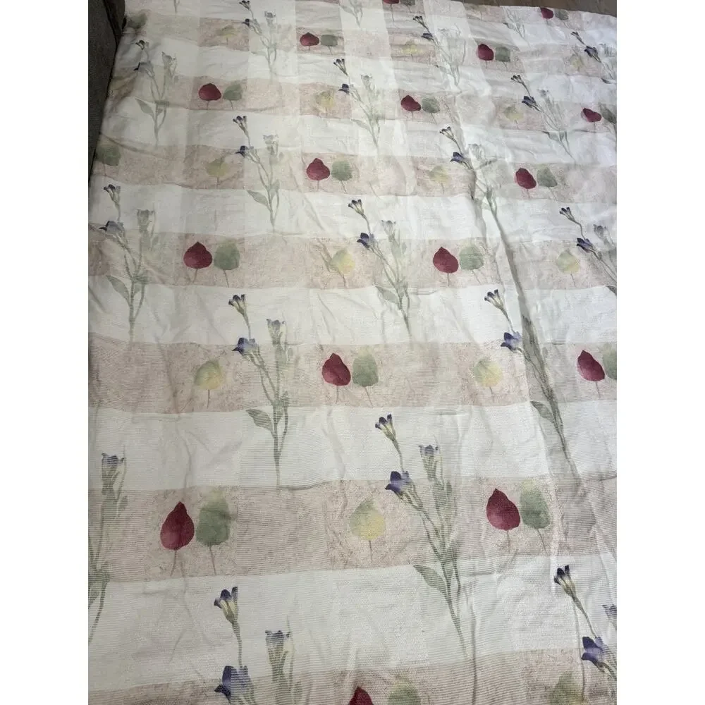 Croscill Home LaJolla Queen Comforter Set 3 Pc Beige Floral Tulip